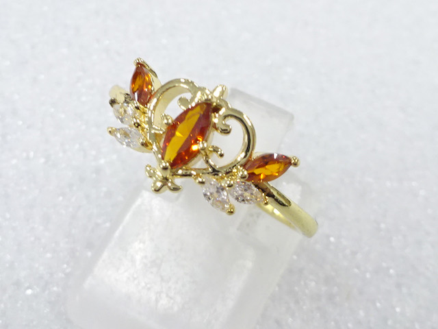 COLORED STONE FASHION RING / JP SIZE 15